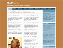 Tablet Screenshot of diapraxis.com